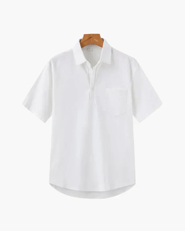 Polo tipo camiseta - Blanco