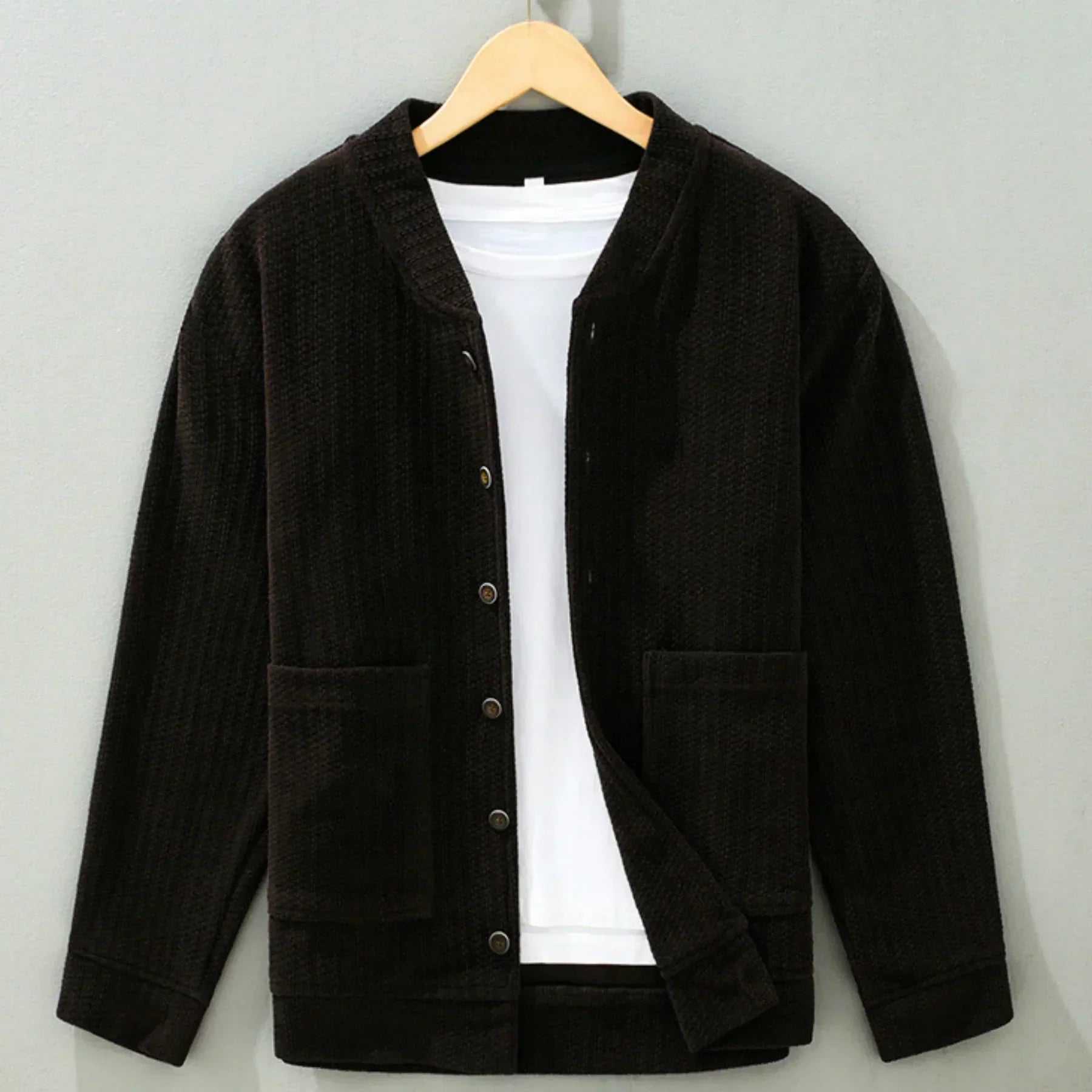 Chaqueta de Algodón con Forro de Kapok Mosswood – Marrón Moca