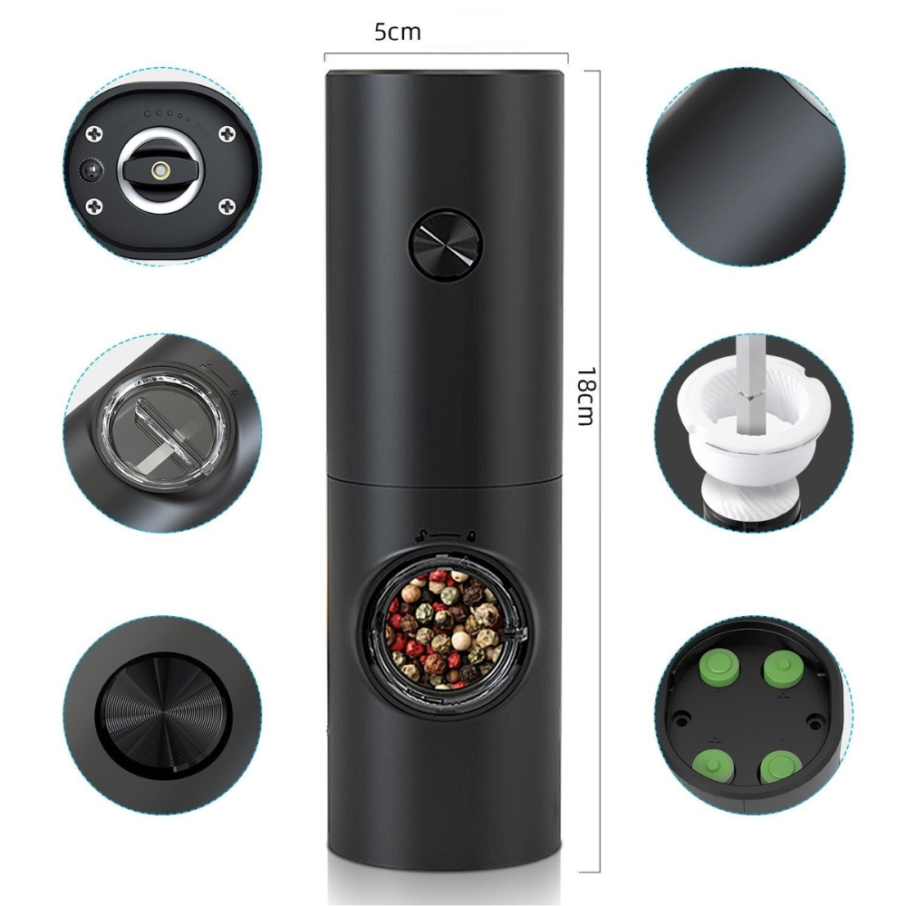 Moedor de Temperos Elétrico Ambience Turbo - (OFERTA COMPRE E LEVE 2)