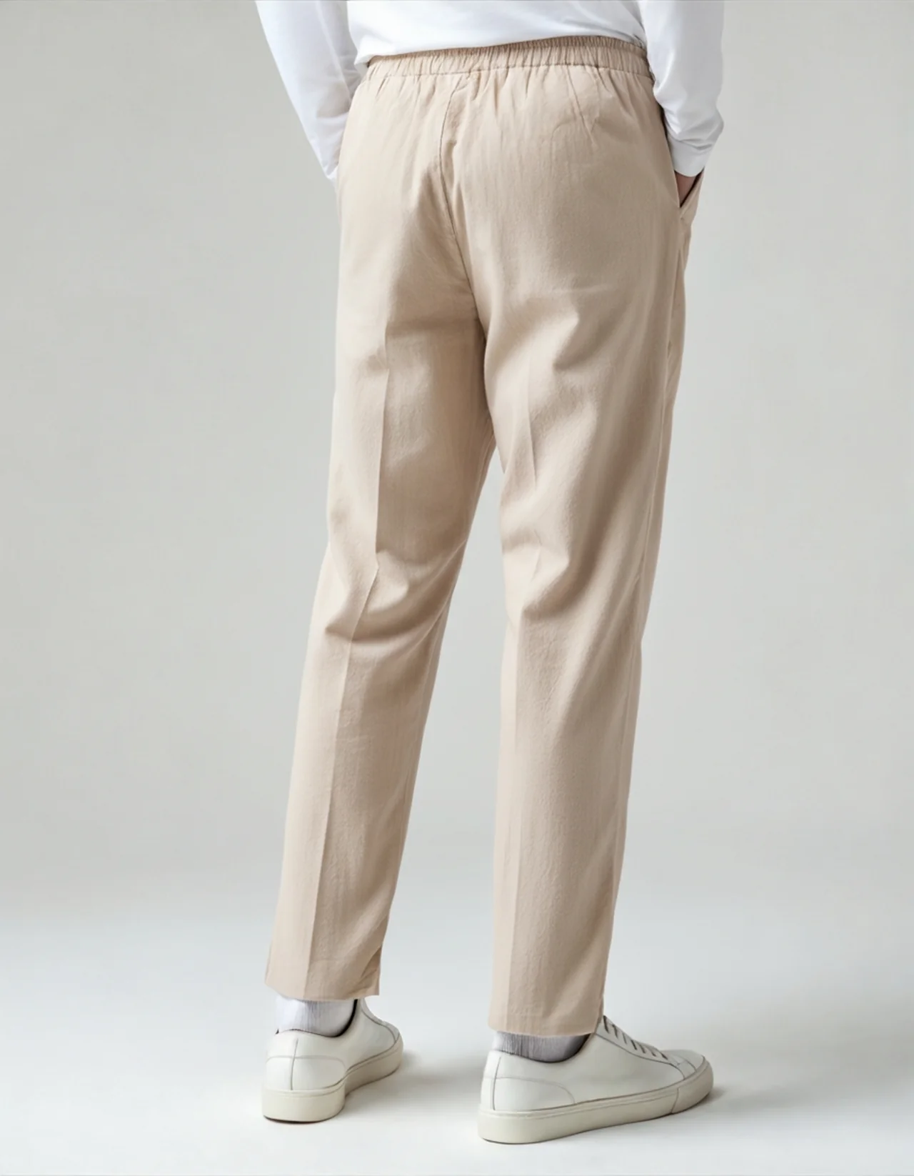 Pantalones Linen Ease – Beige