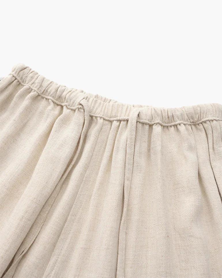 Pantalones Linen Ease – Beige