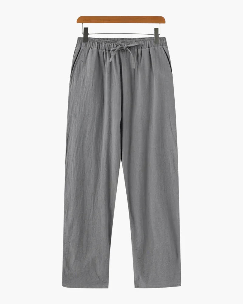 Pantalones Linen Ease – Gris