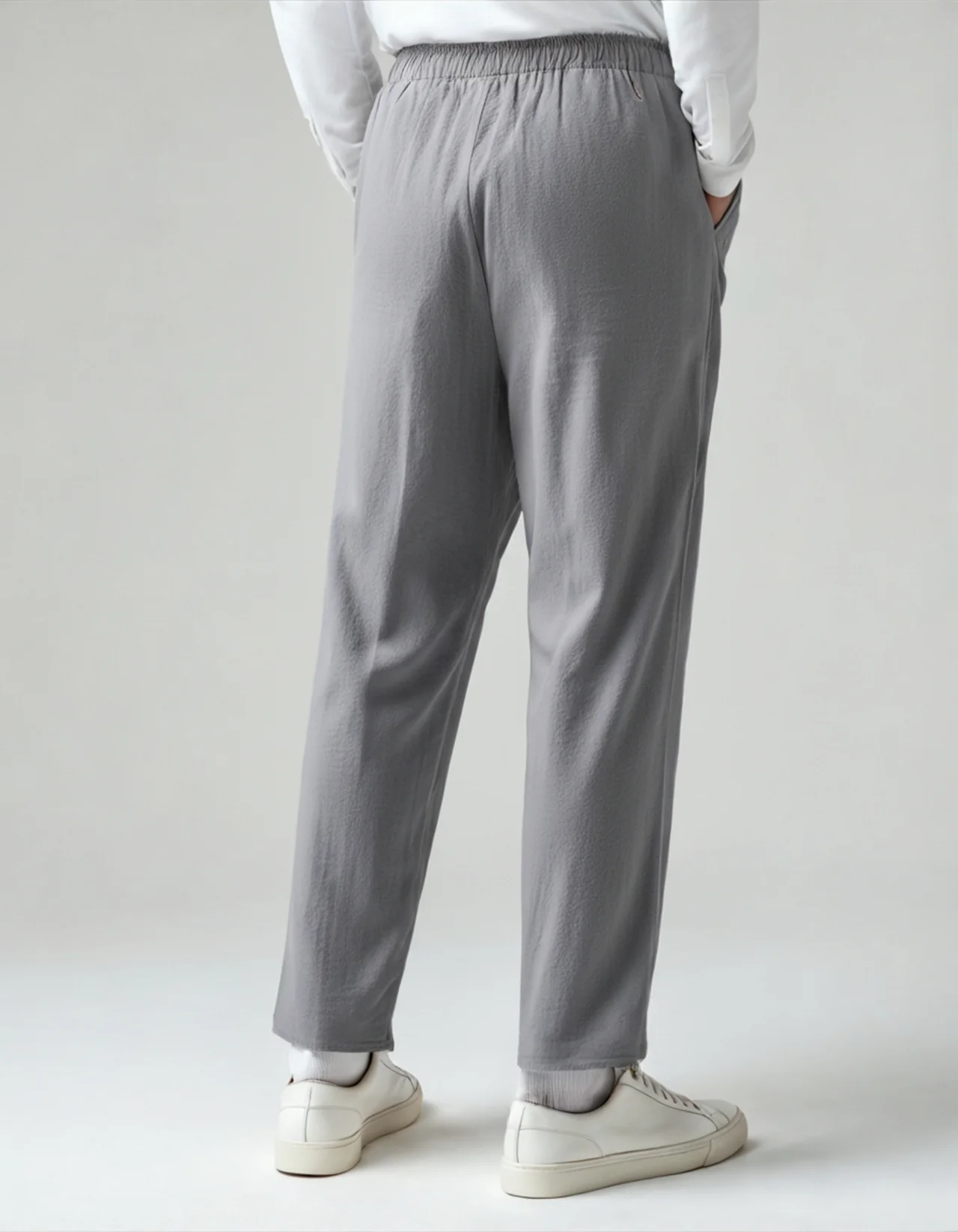 Pantalones Linen Ease – Gris